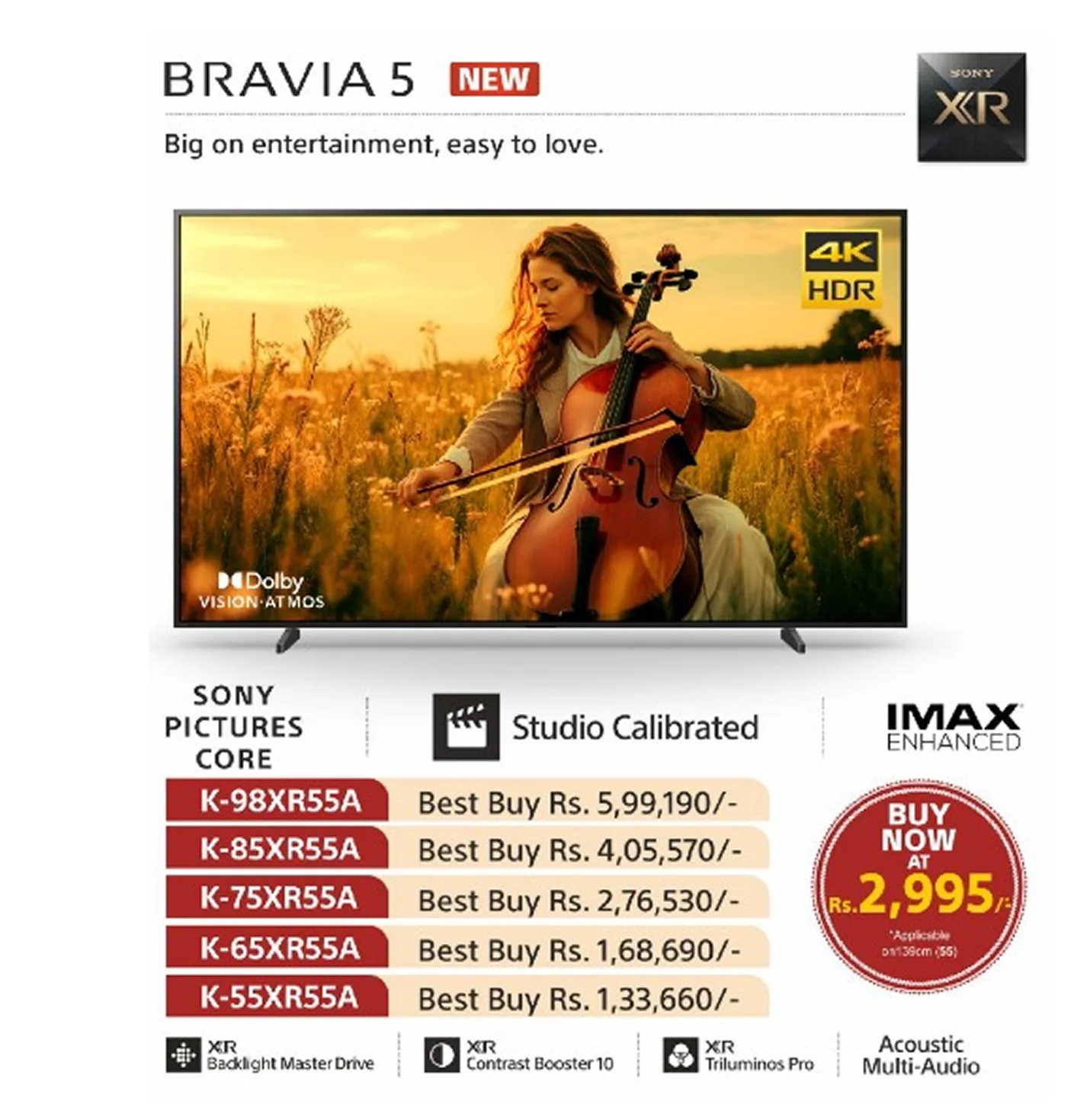 Sony Bravia 5 OLED TV